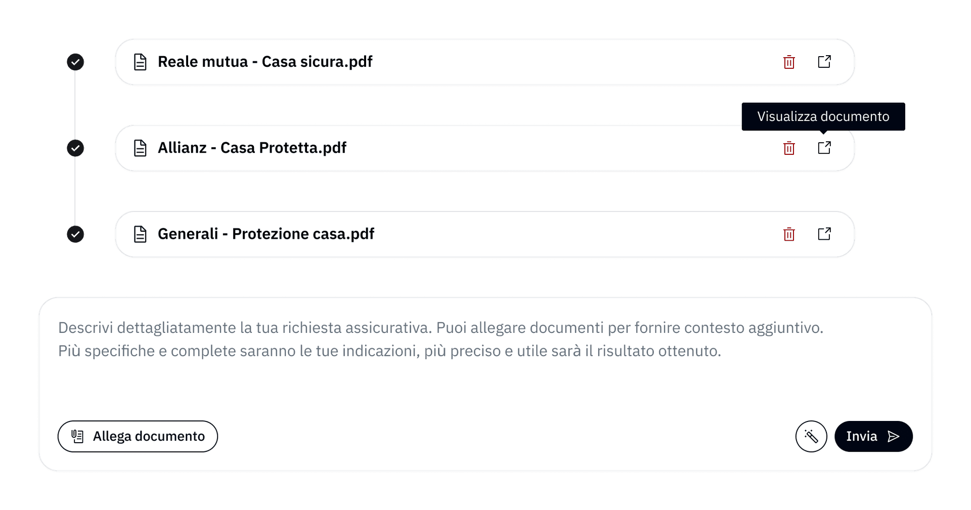 Chat "Chiedi a Navisio"