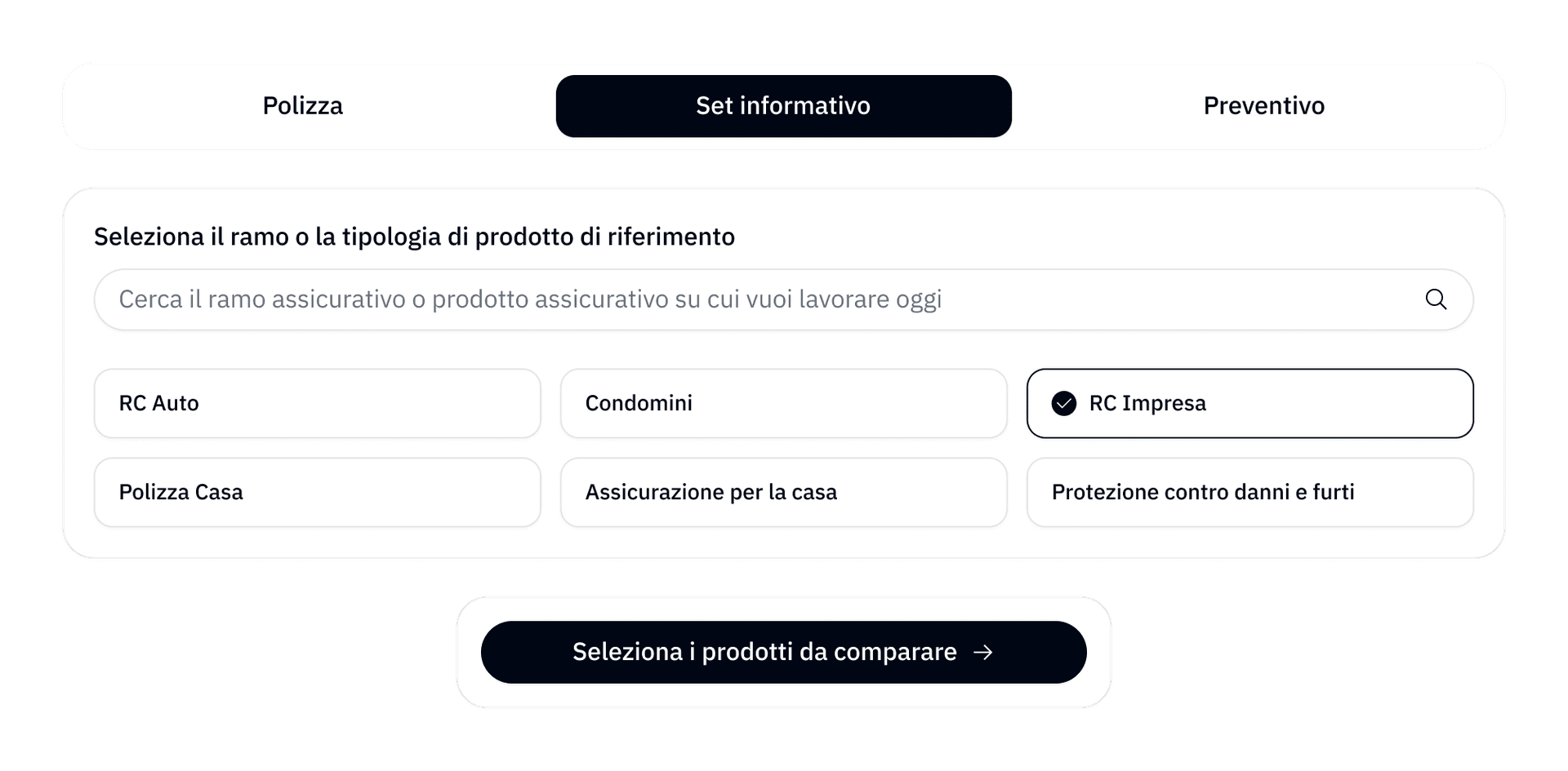 Comparazione documenti